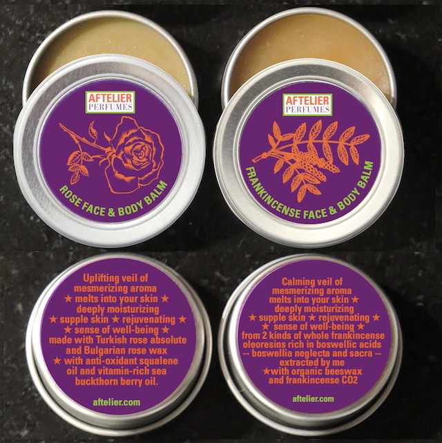 Rose and Frankincense Face & Body Balms